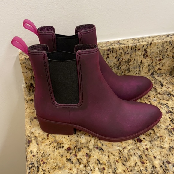 Jeffrey Campbell rain boots size 7 - Picture 2 of 9